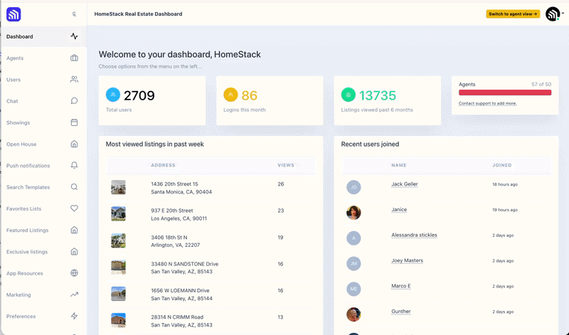 Add a user walkthrough